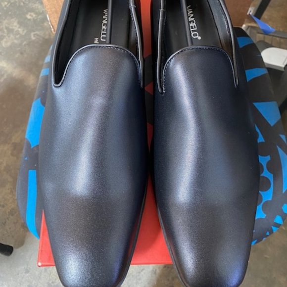VANGELO Men Dress Shoe Vallo-3 Loafer Slip on Formal Tuxedo Shoes; US 11.5 wide - Picture 3 of 9